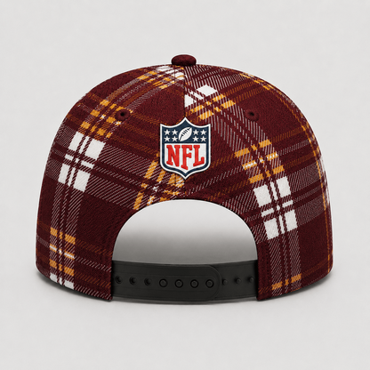 Premium NFL x WAS Plaid Game Day Style cap