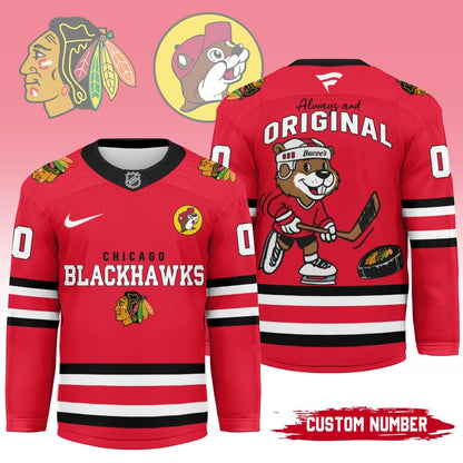 Premium NHL x CB Bucees Personalized Hockey Jersey NDT LVH