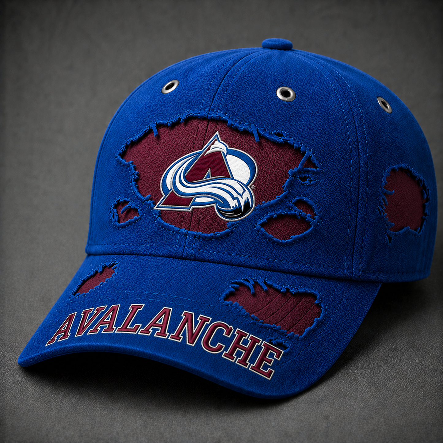 Premium NHL x COL Scratch Pattern Cap DATND TANTD 260526