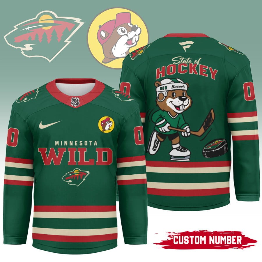 Premium NHL x MW Bucees Personalized Hockey Jersey NDT LVH