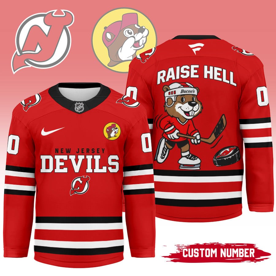 Premium NHL x NJD Bucees Personalized Hockey Jersey NDT LVH