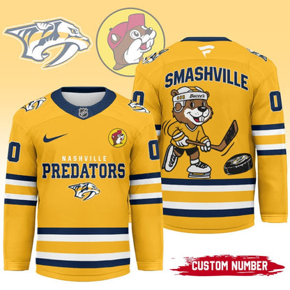 Premium NHL x NP Bucees Personalized Hockey Jersey NDT LVH