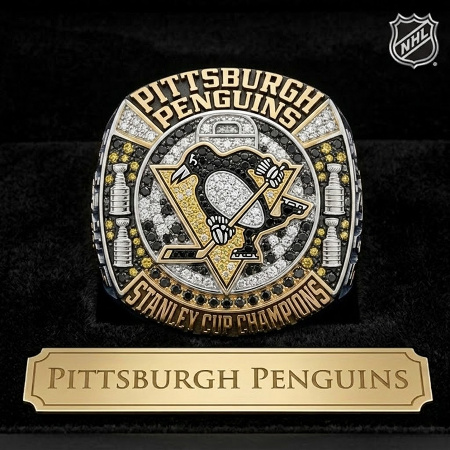 Premium NHL x PIT Ring DATND TANTD 220426