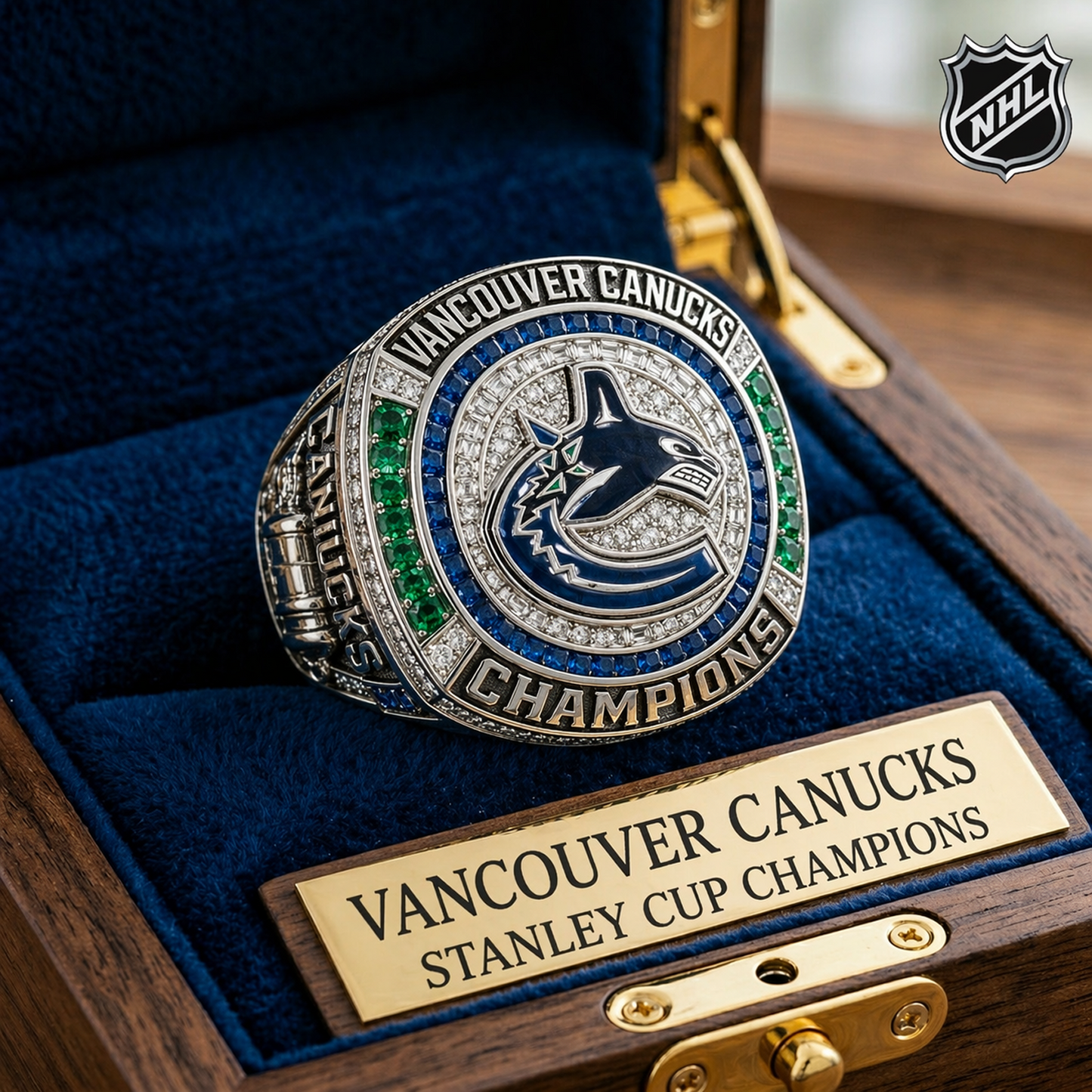 Premium NHL x VAN Ring DATND TANTD 220426
