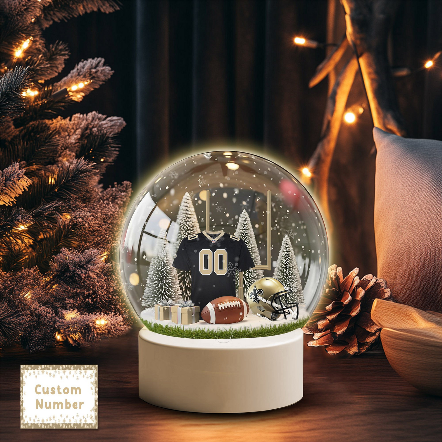 Premium NO x NFL Christmas Ornaments DATND TANTD