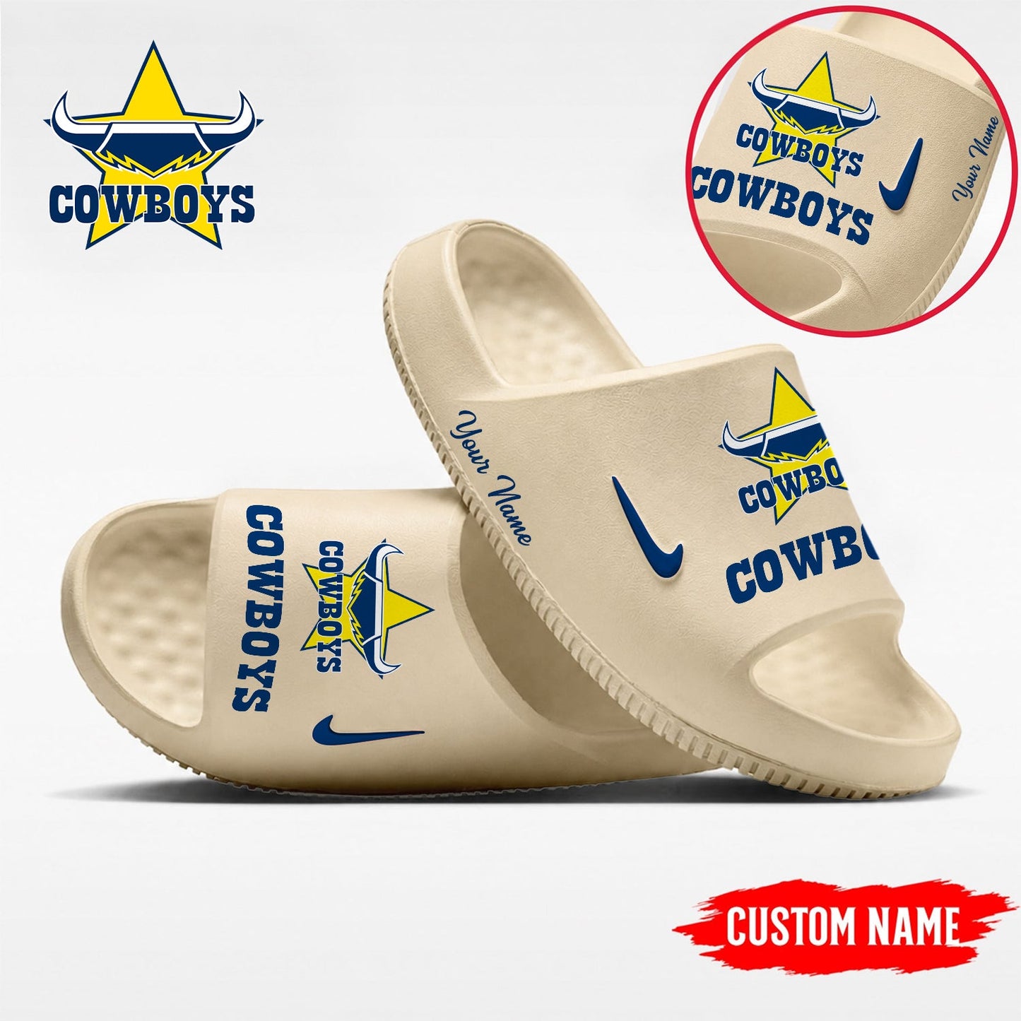 Premium NRL X NQC Slide Slippers FOR SUMMER HOLIDAY NDT NHM 040626