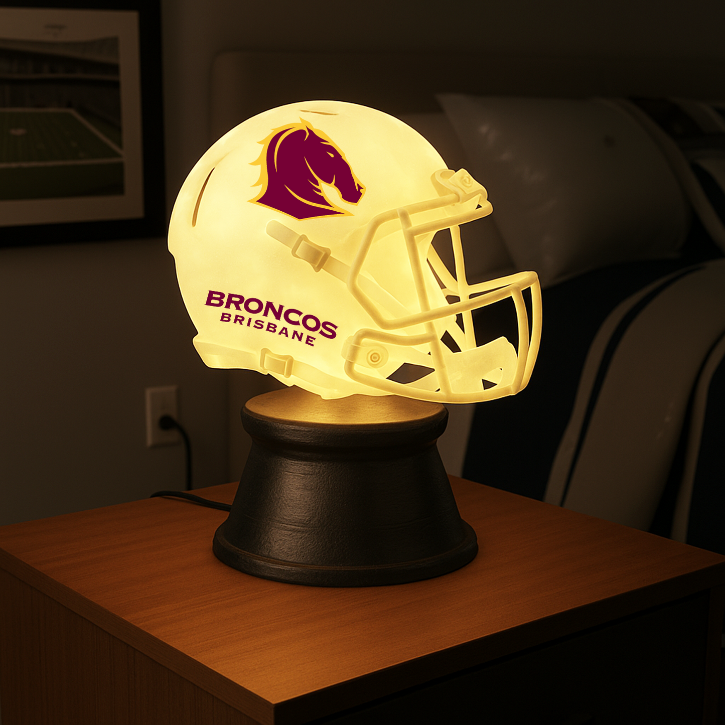 Premium NRL x BRI LED Helmet Night Light DATND TANTD