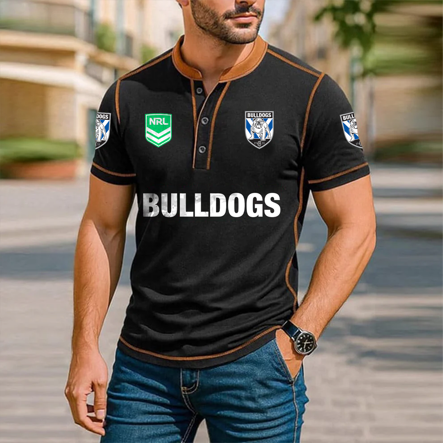 Premium NRL x CBY Polo Tshirt NDT TDT 051225