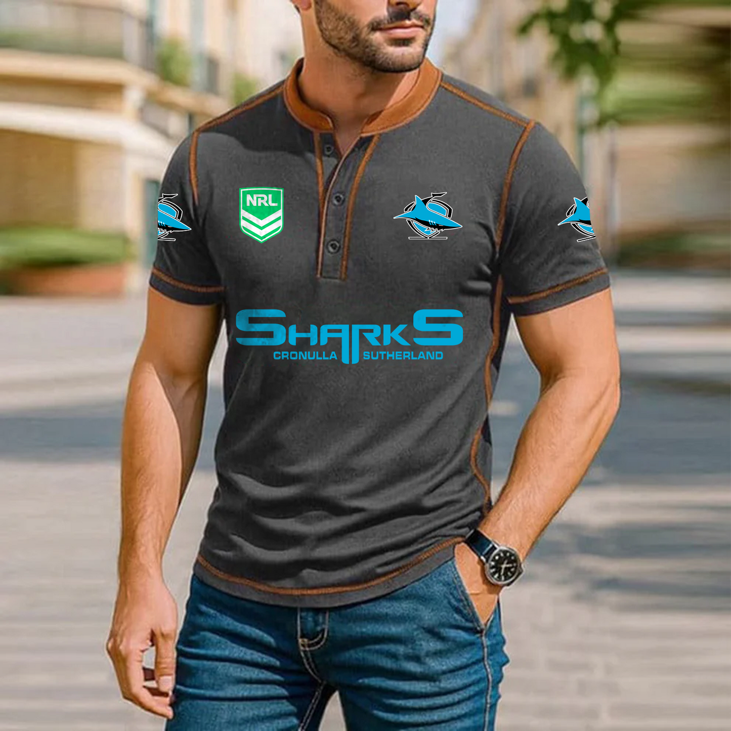 Premium NRL x CRO Polo Tshirt NDT TDT 051225