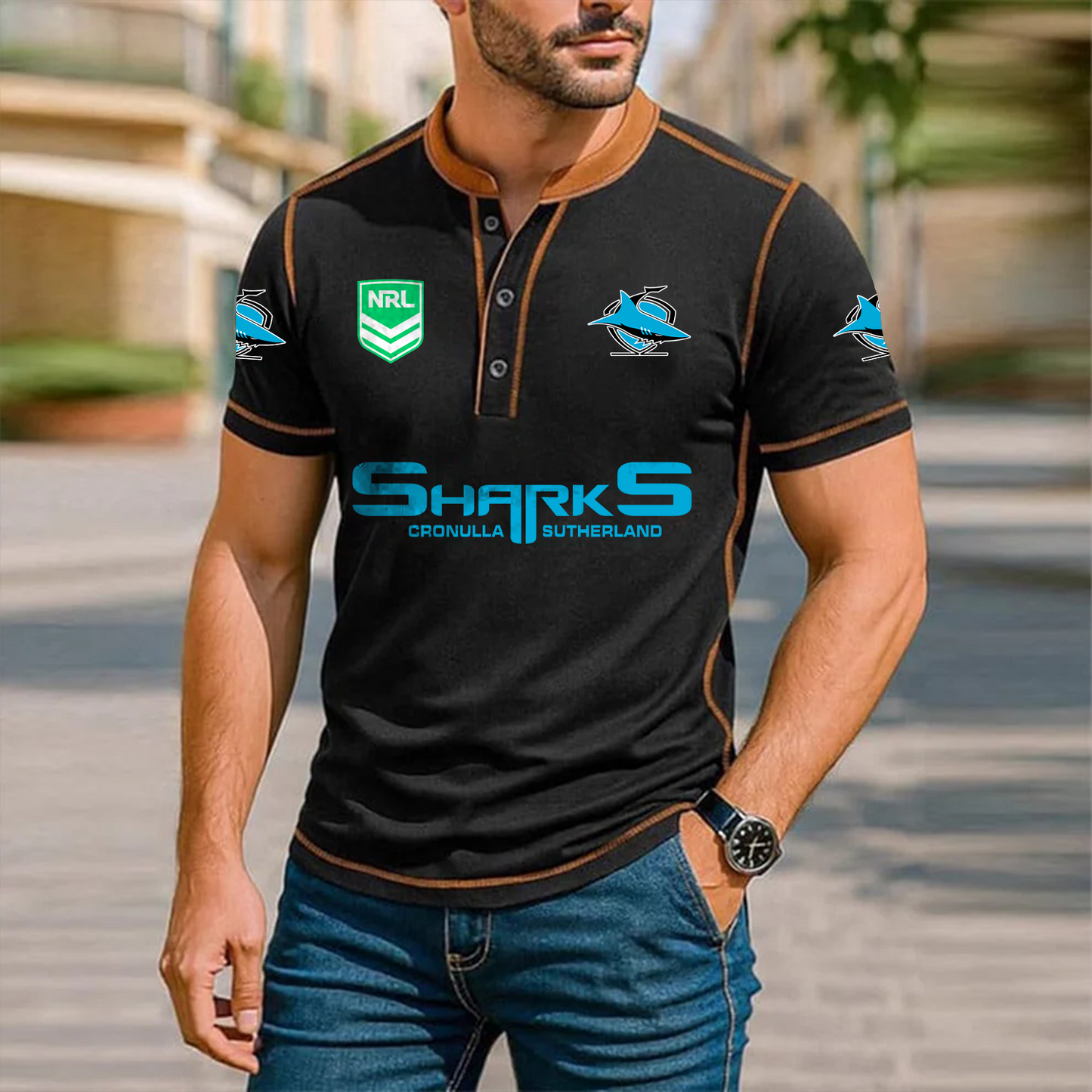 Premium NRL x CRO Polo Tshirt NDT TDT 051225