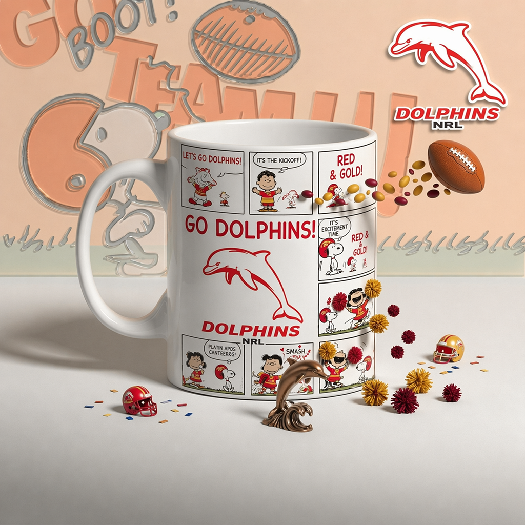 Premium NRL  x DOL Peanuts Comic Mug NDT LVH 200426