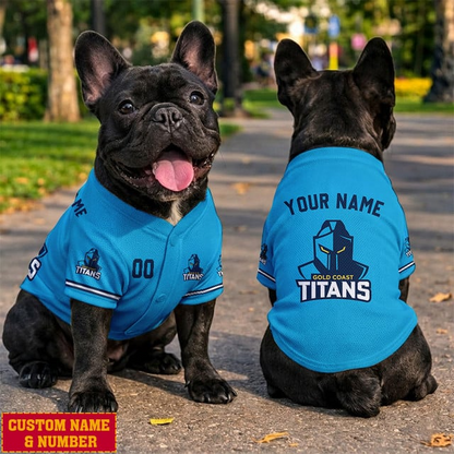Premium NRL x GCT Cute Pet Shirt Custom Name & Number Limited Edition NDT NQK