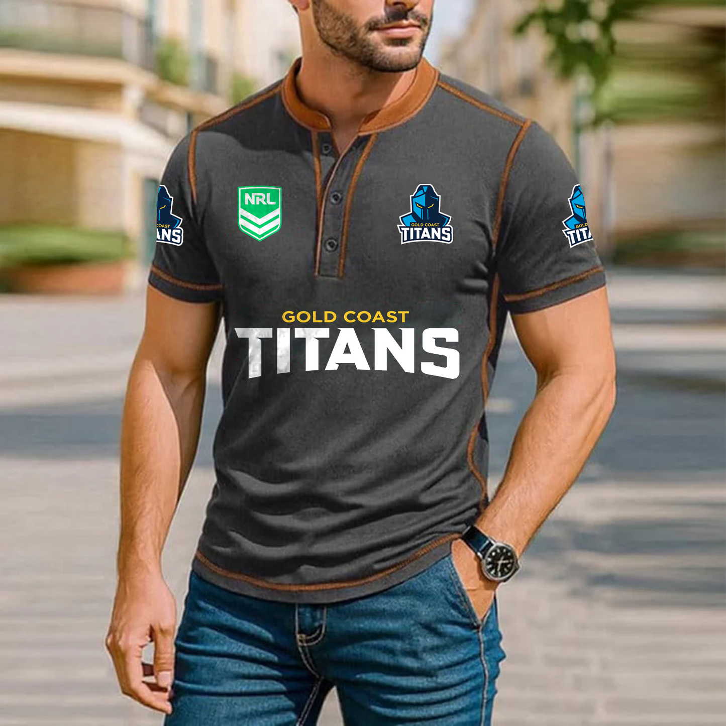 Premium NRL x GLD Polo Tshirt NDT TDT 051225