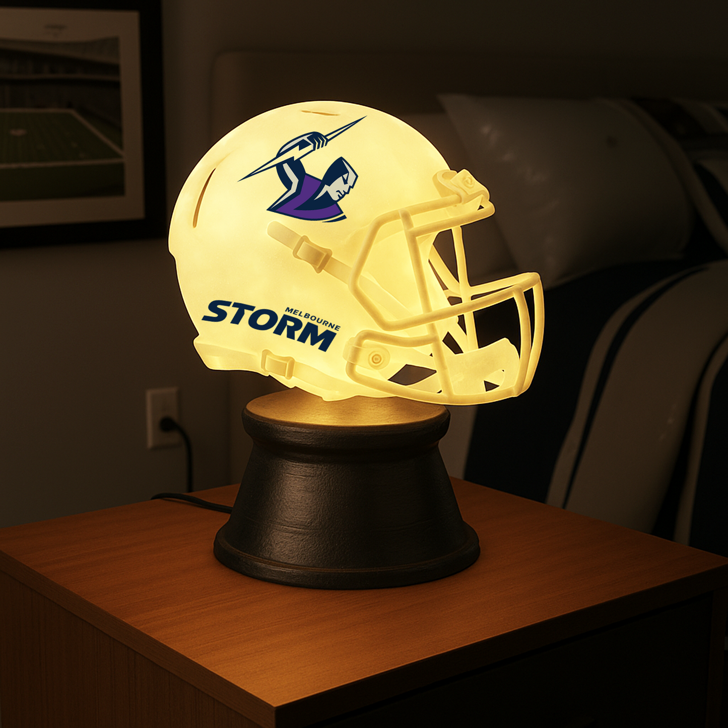 Premium NRL x MEL LED Helmet Night Light DATND TANTD