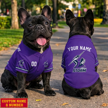 Premium NRL x MS Cute Pet Shirt Custom Name & Number Limited Edition NDT NQK
