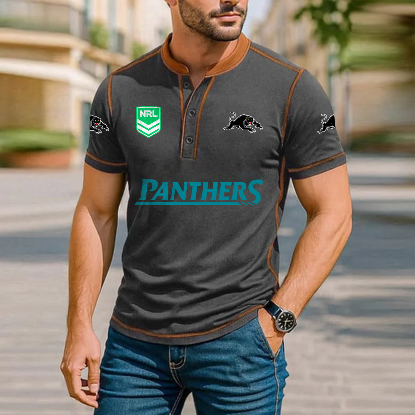 Premium NRL x PEN Polo Tshirt NDT TDT 051225