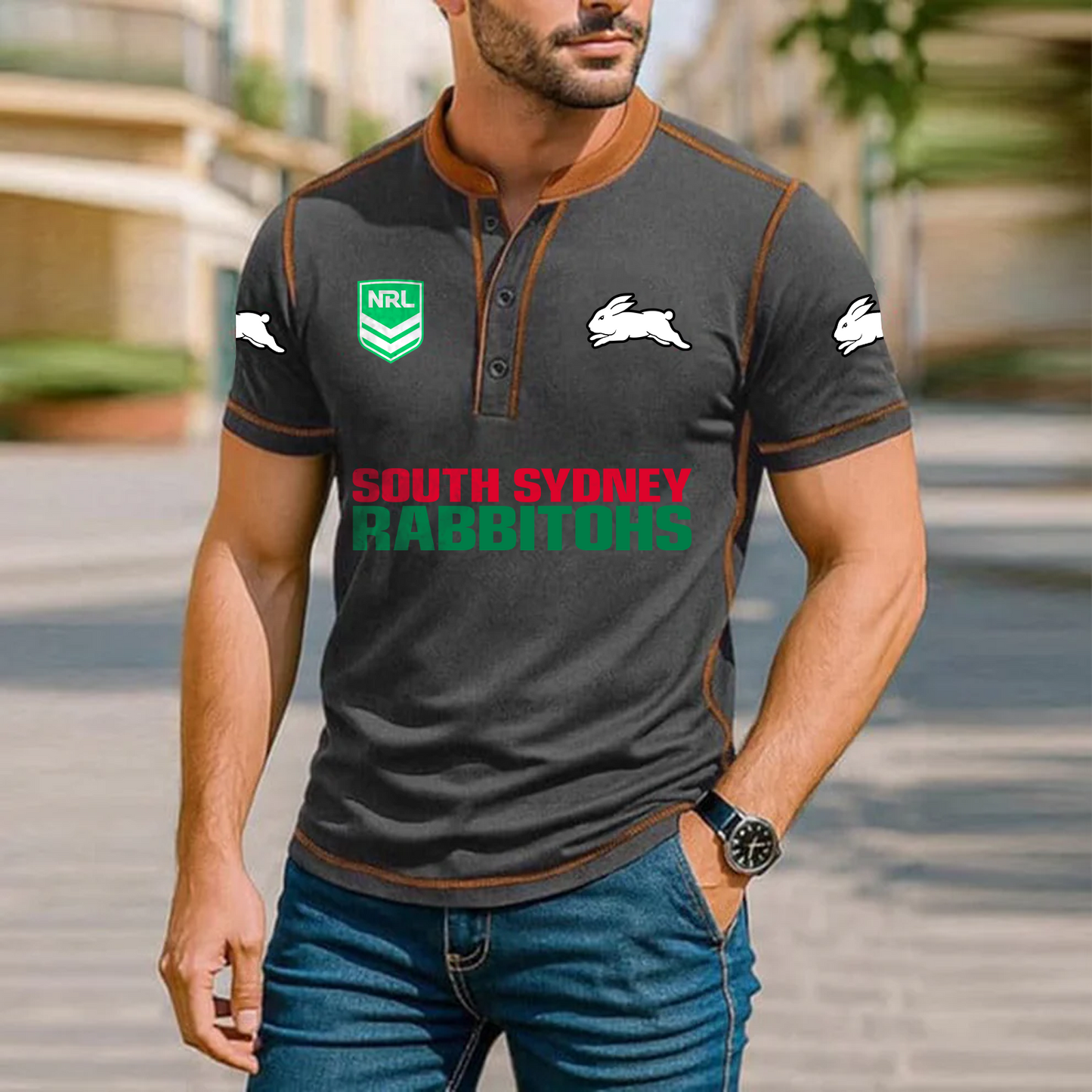 Premium NRL x SOU Polo Tshirt NDT TDT 051225