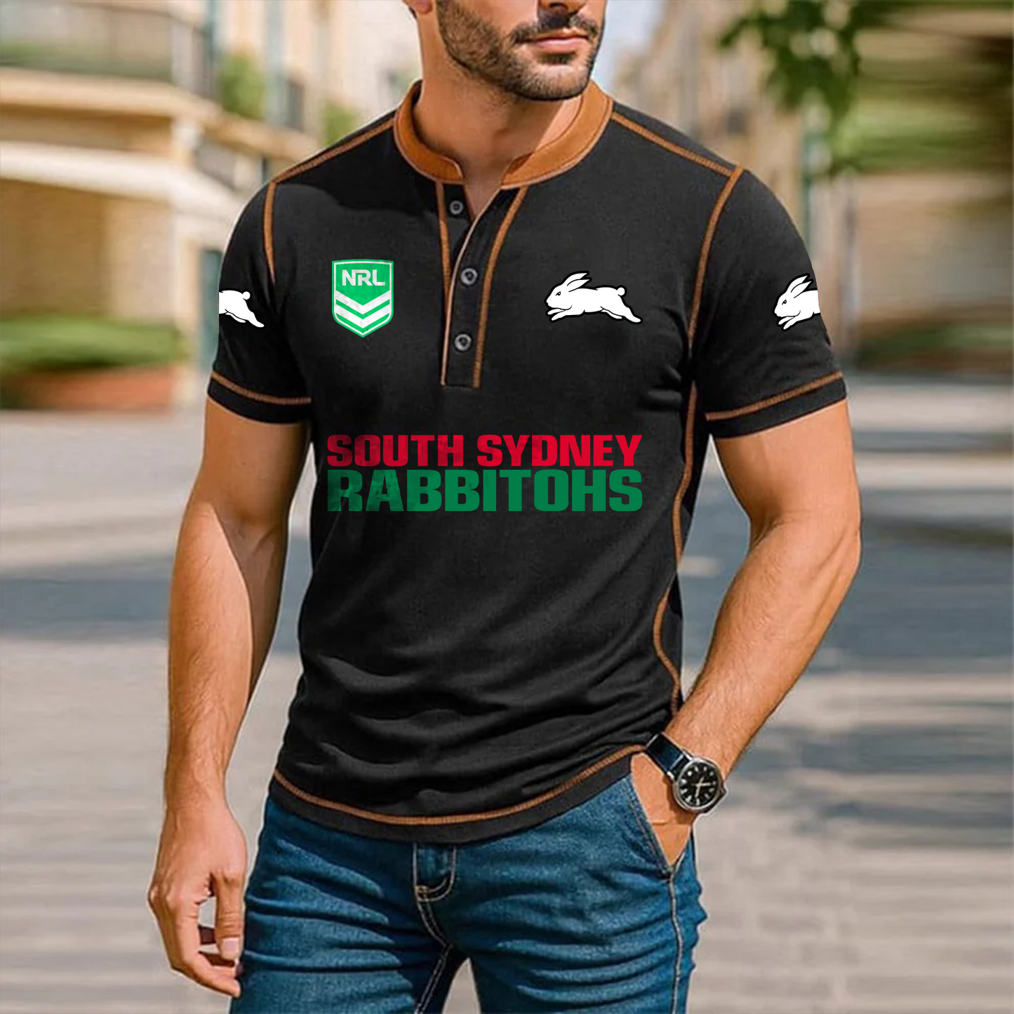 Premium NRL x SOU Polo Tshirt NDT TDT 051225