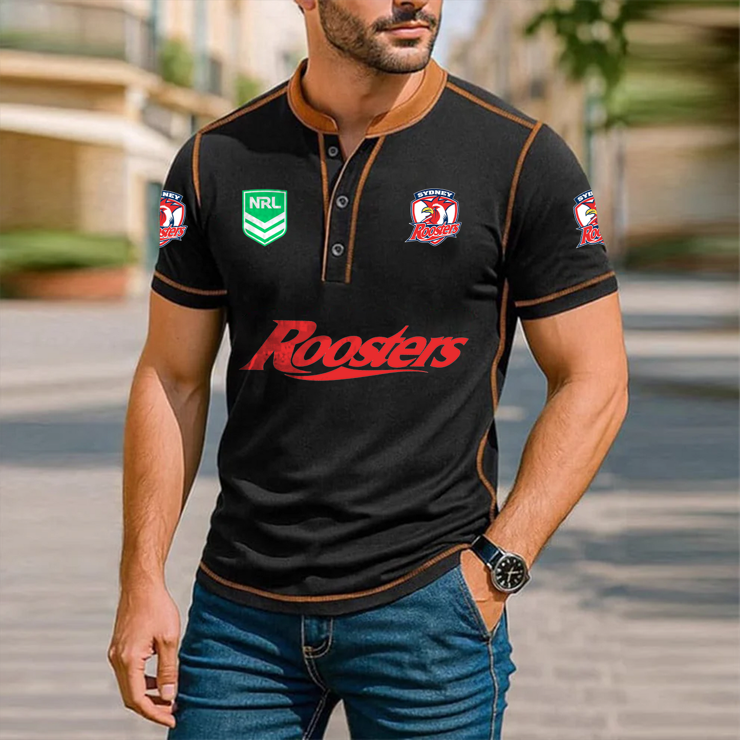Premium NRL x SYD Polo Tshirt NDT TDT 051225
