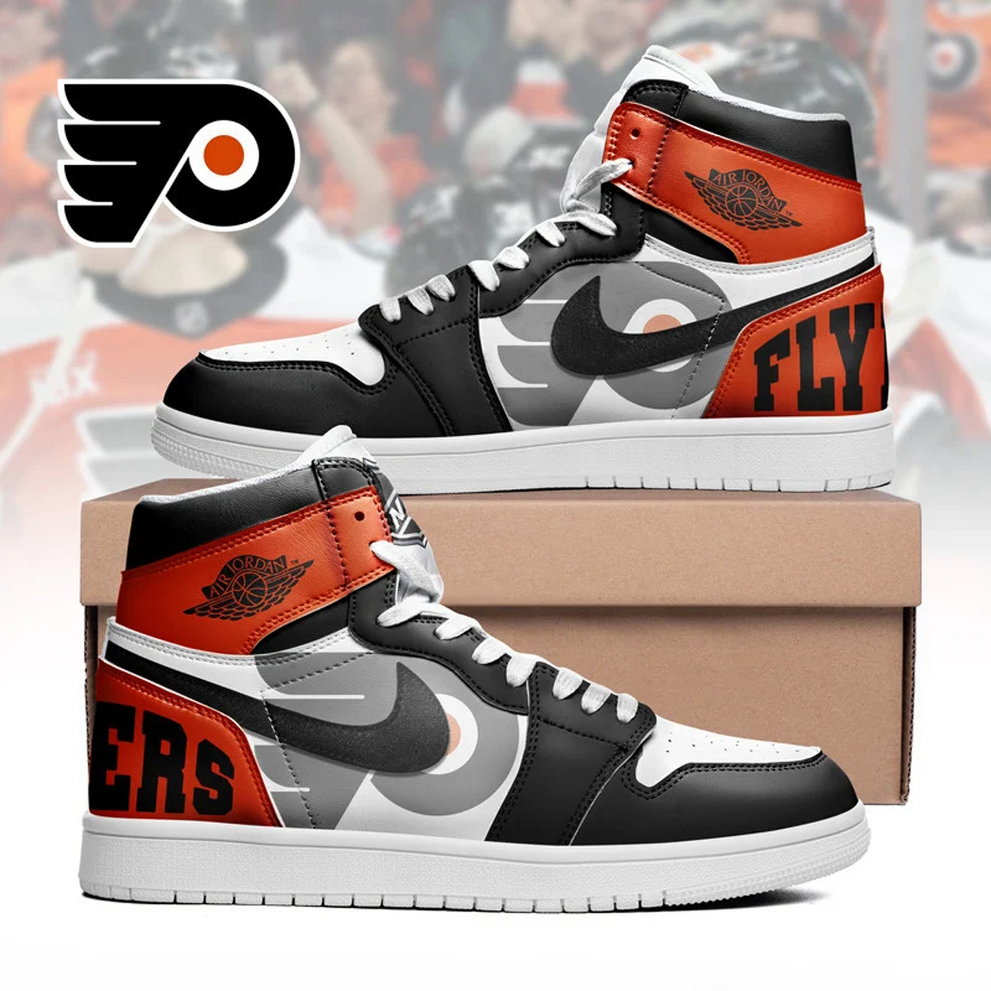 Premium PHI x NHL Teams High Top Sneakers DATND TANTD 090526