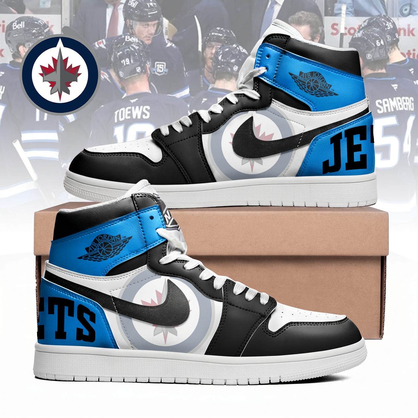 Premium WIN x NHL Teams High Top Sneakers DATND TANTD 090526