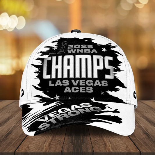 Premium WNBA LVA Champions 2025 Cap V7 NMD TTV