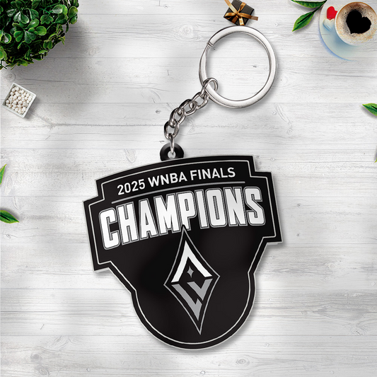 Premium WNBA LVA Champions 2025 Keychain V2 NMD TTV