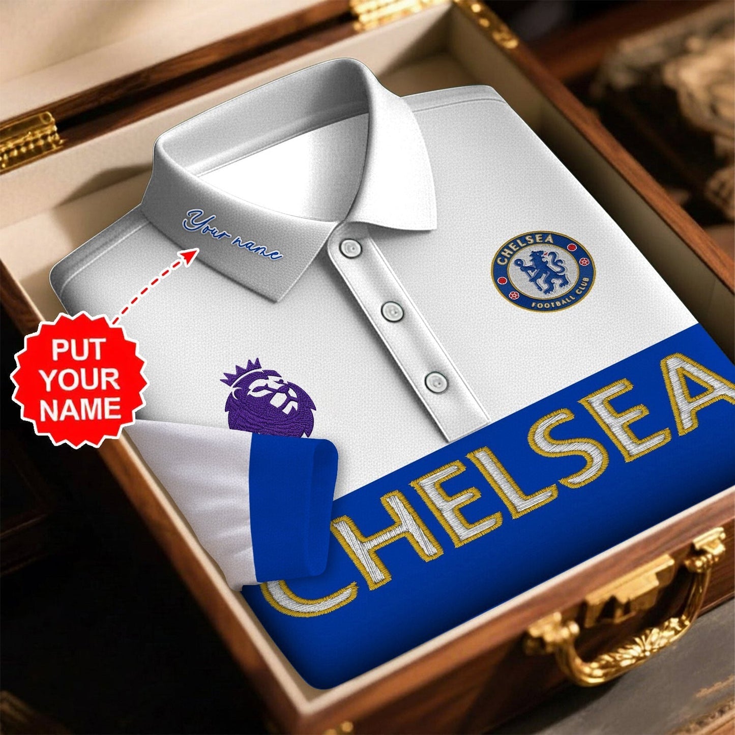 Premium EPL X CHEL  ROYAL CLASSIC LONG SLEEVE SHIRT NDT NHM 130226