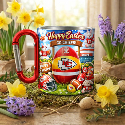 Premium NFL X KCC Festival Of Easter Carabiner Mug Limited Editions NDT NHM 060326
