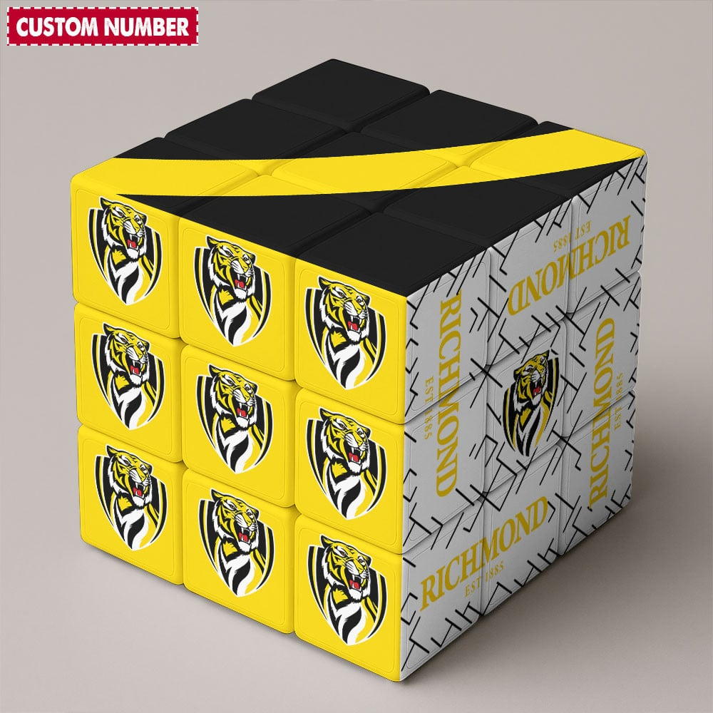 RIC x AFL Personalized Rubik Cube Gifts For Fan DDT CTND