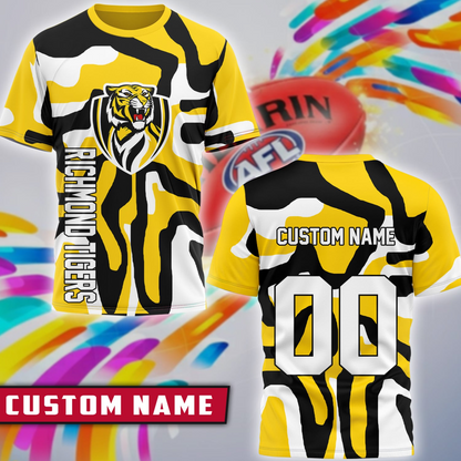 RIC x AFL Premium 3D Shirt Personalized Special Gift For Fan DDT CTND