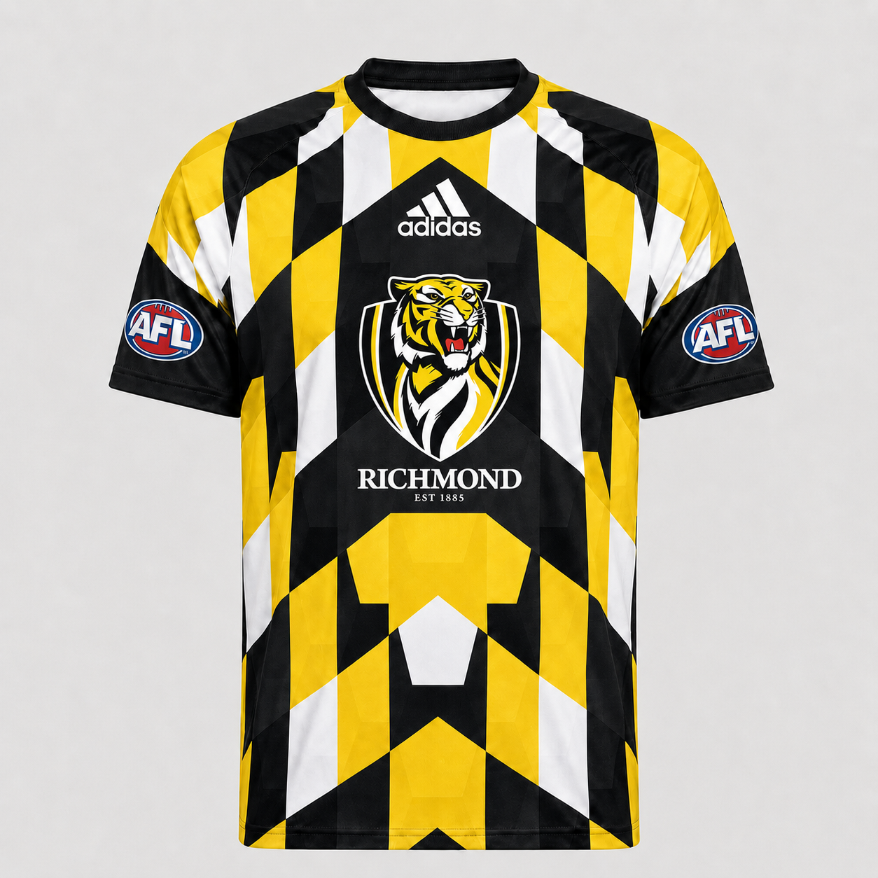 RIC x AFL Premium Geometric Fan Performance T-Shirt