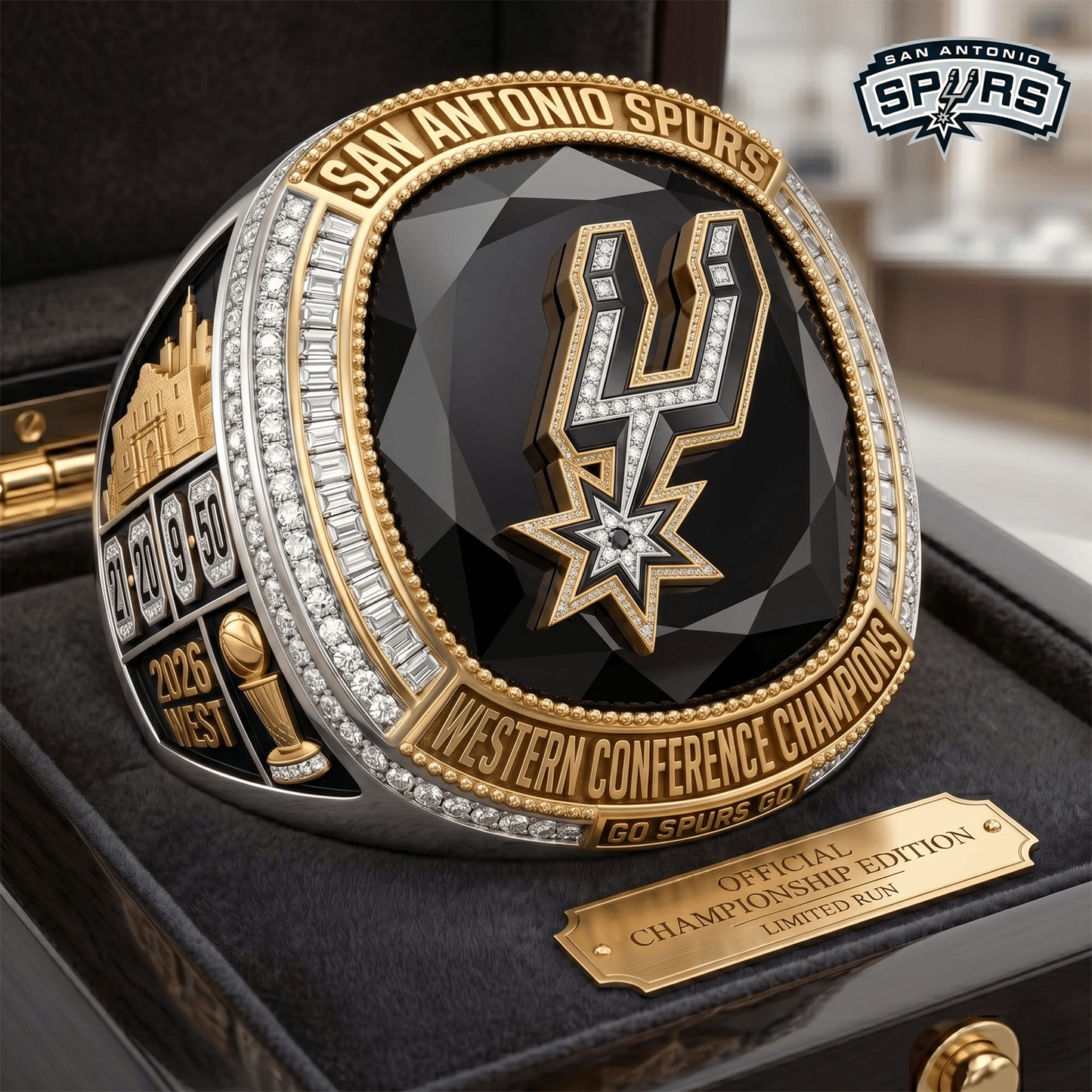 SAS x NBA Basketball Ring DATND TANTD 020626