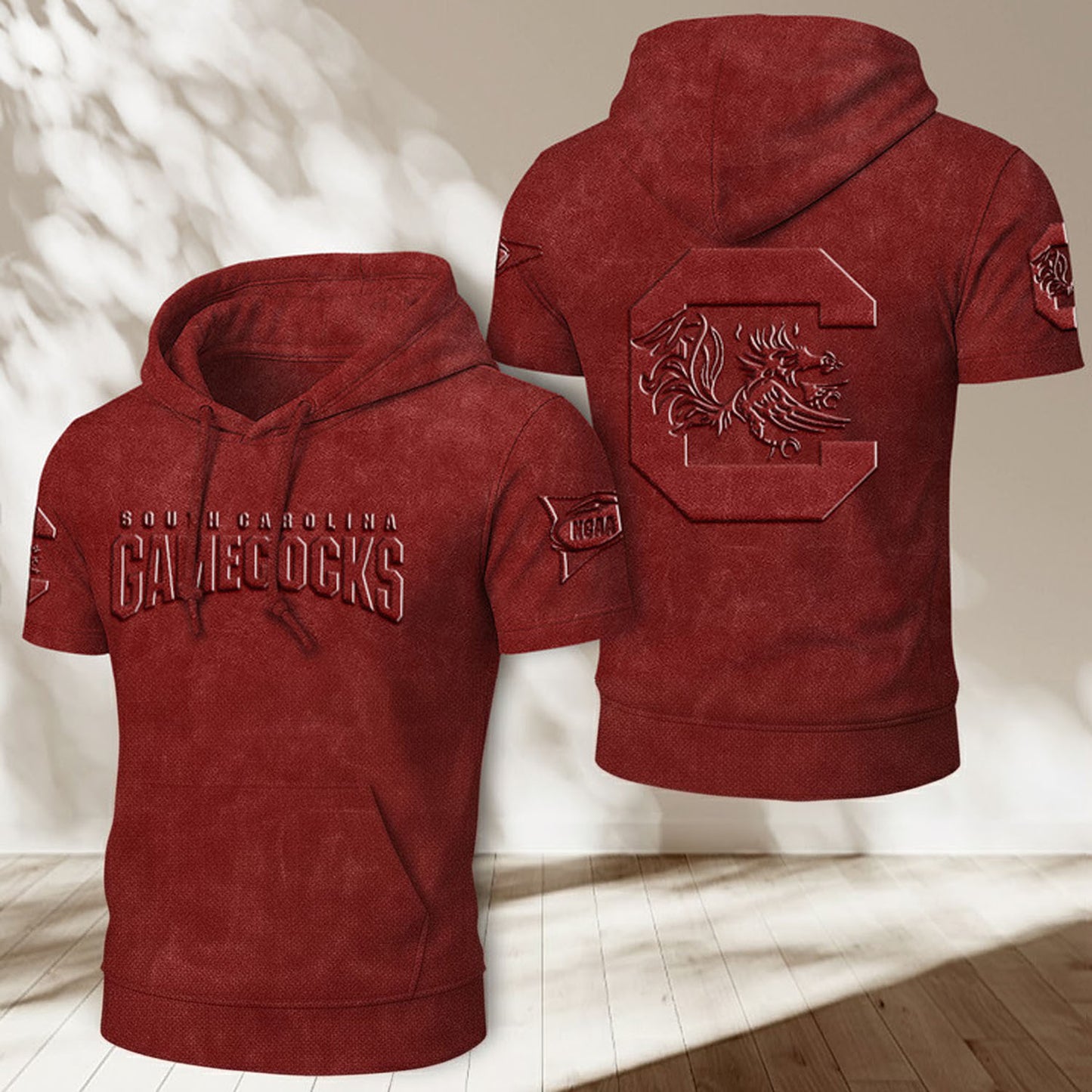 SCG x NCAA Half Sleeve Hoodie T-Shirt DatND ThuongNH