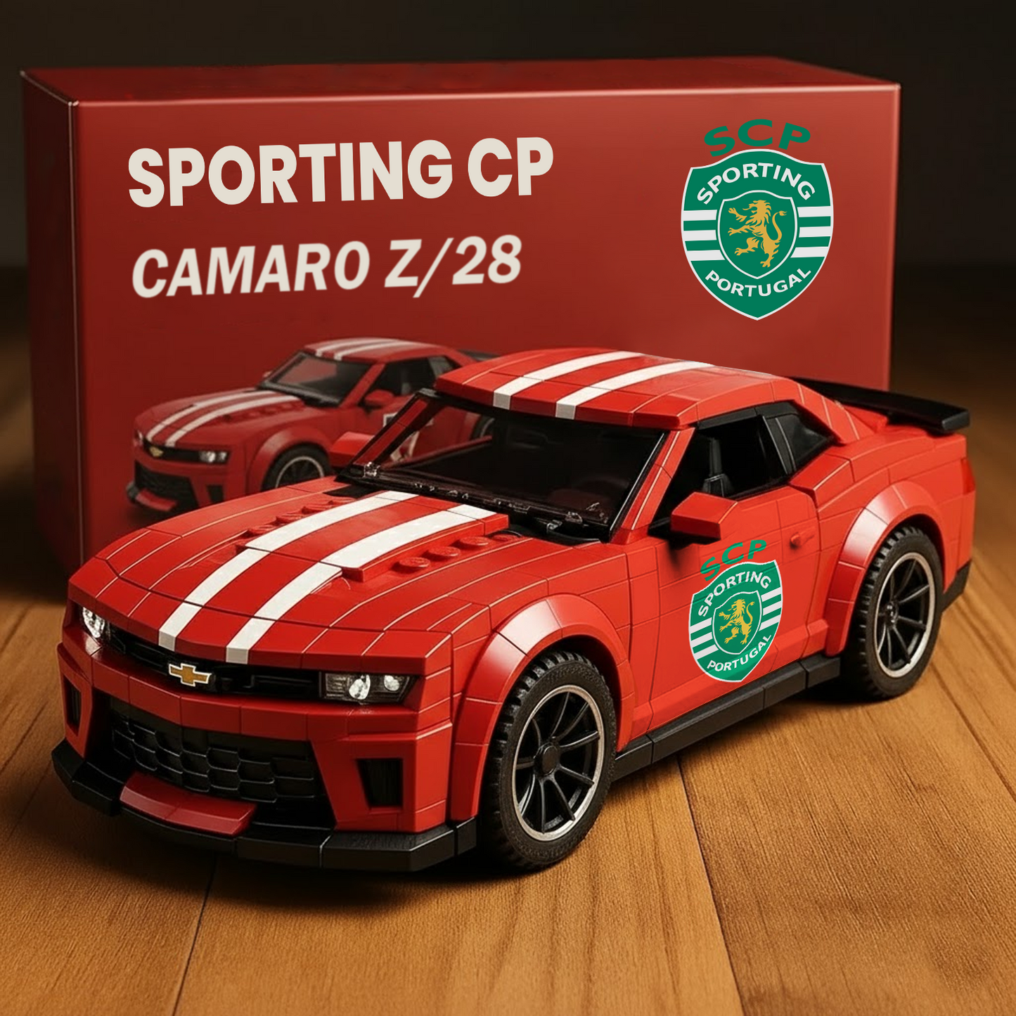 SCP x UEFA Football Team Camaro Z28 DATND TANTD