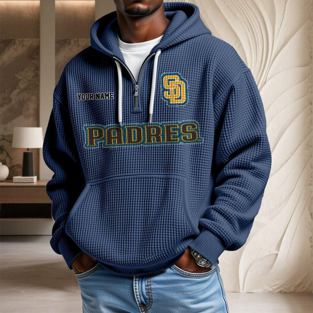 SD x MLB Waffle Hoodie DATND TANTD