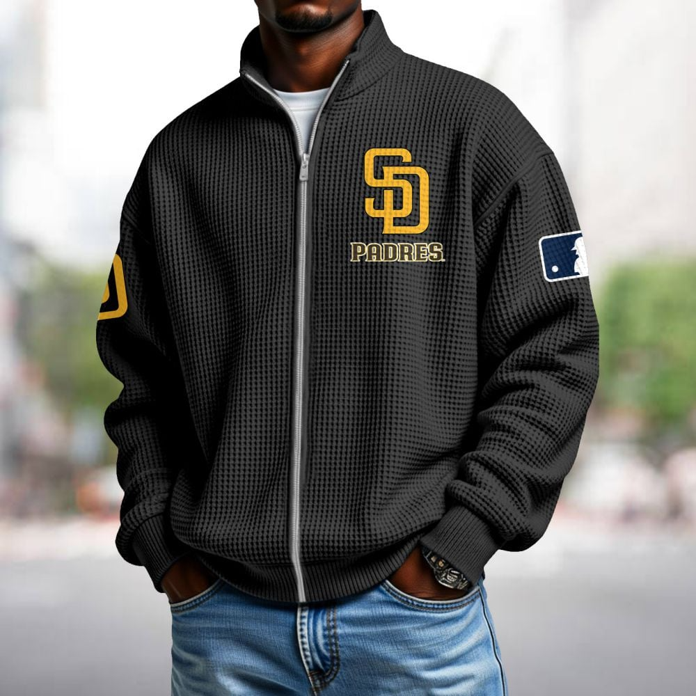 SD x MLB Waffle Zip-Up Sweatshirt DatND DVT