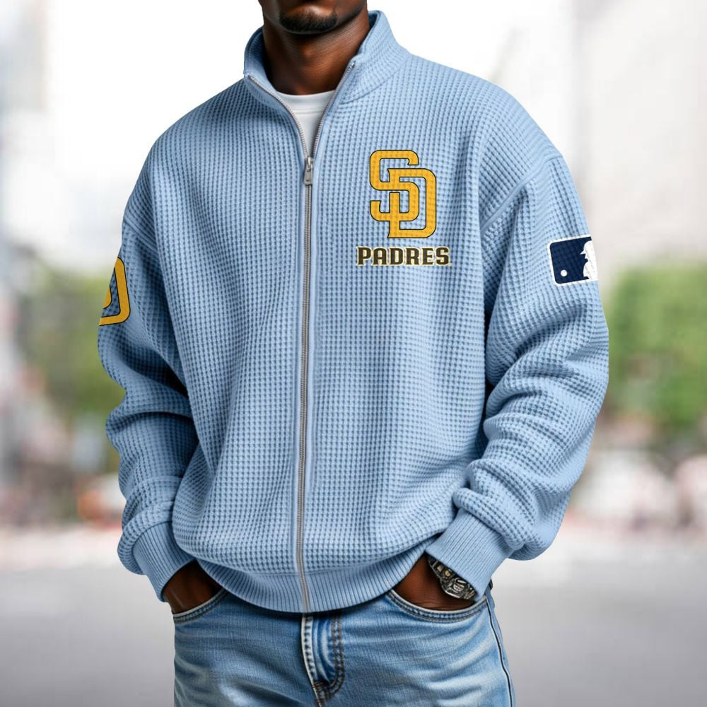 SD x MLB Waffle Zip-Up Sweatshirt DatND DVT