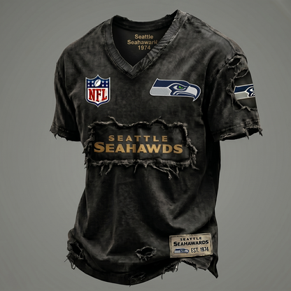 SS NFL Premium V-Neck T-shirt Gift For Fans 0306 NAK DATND NHT