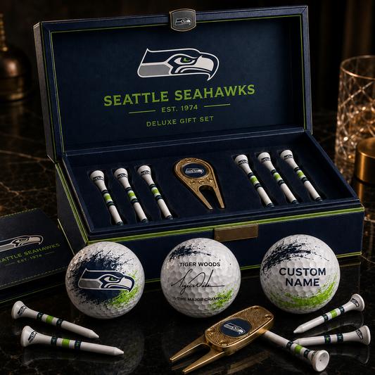 SEA X NFL Championship Golf Gift Box – Premium Collection