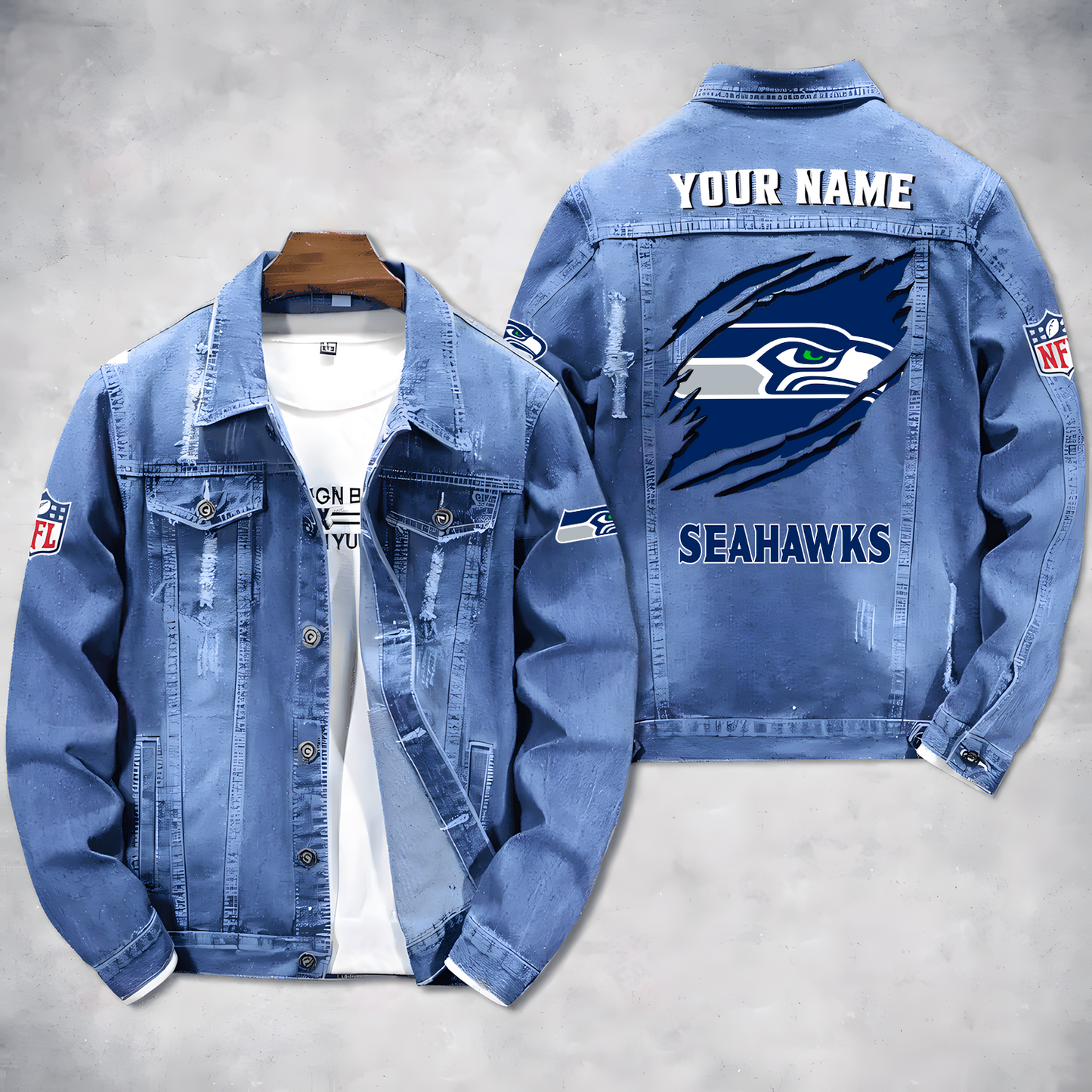SEA X NFL Denim Jacket 0210 DatND ThuongNH