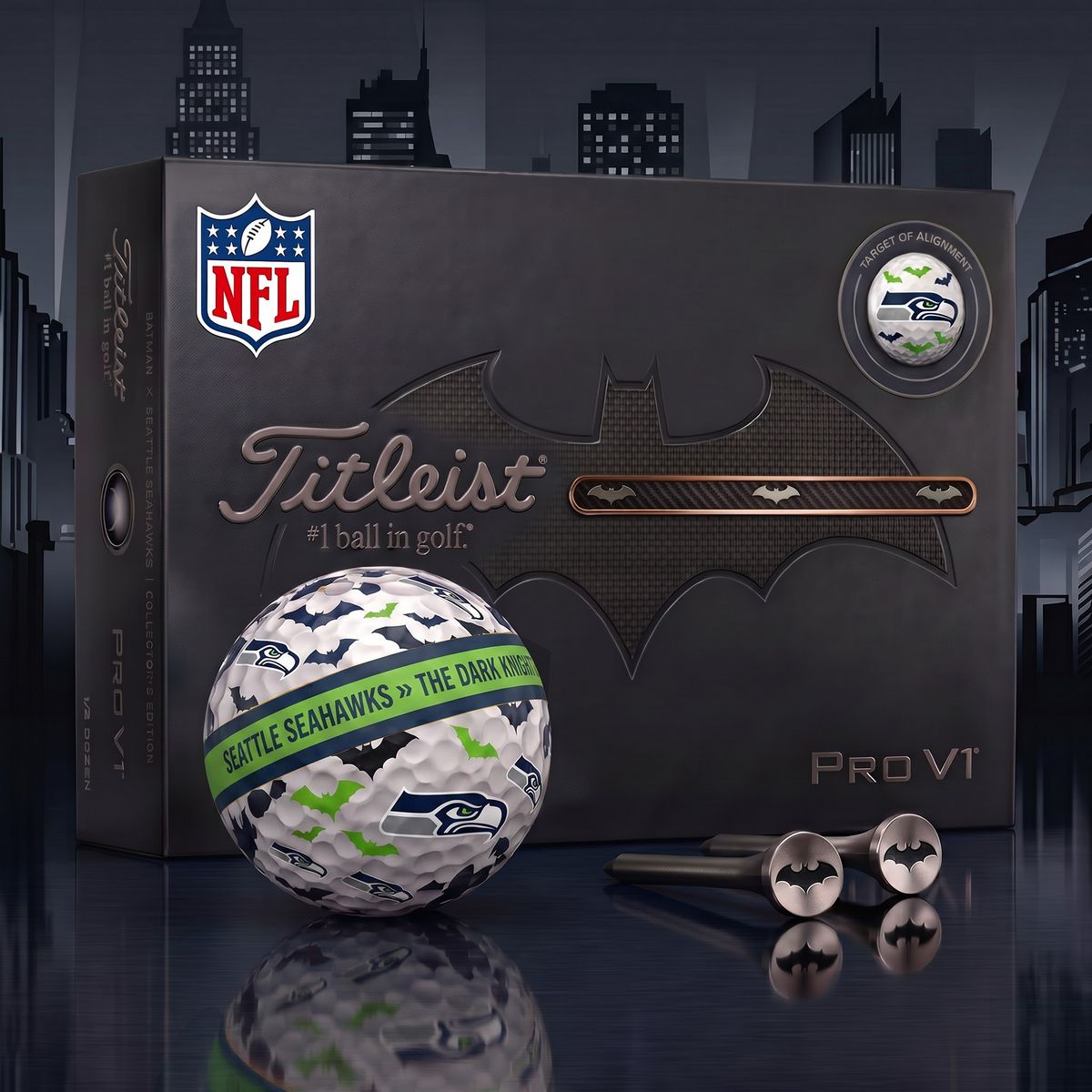 SEA X NFL Football Legends Golf Ball Collection – Premium Set