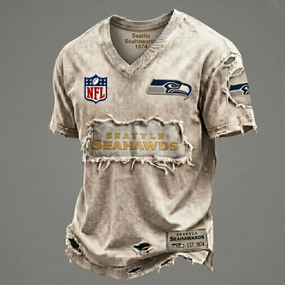 SS NFL Premium V-Neck T-shirt Gift For Fans 0306 NAK DATND NHT
