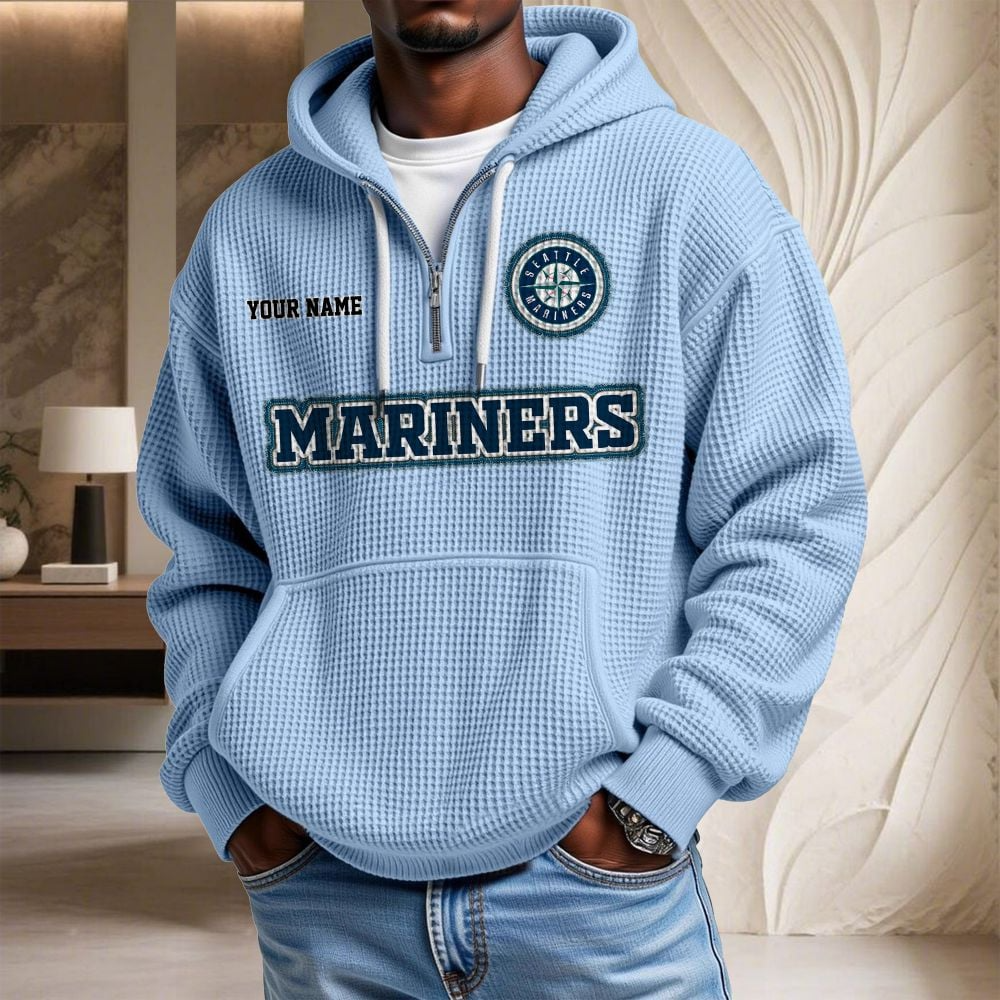 SEA x MLB Waffle Hoodie DATND TANTD