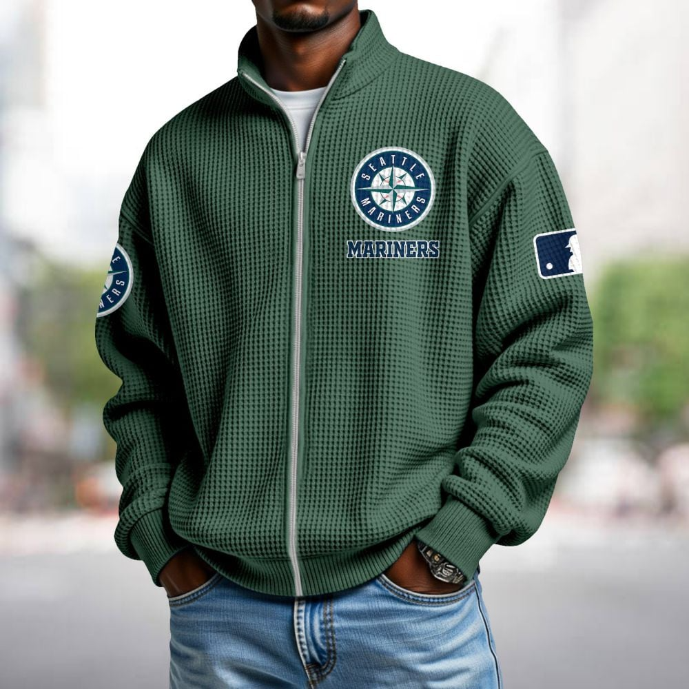 SEA x MLB Waffle Zip-Up Sweatshirt DatND DVT