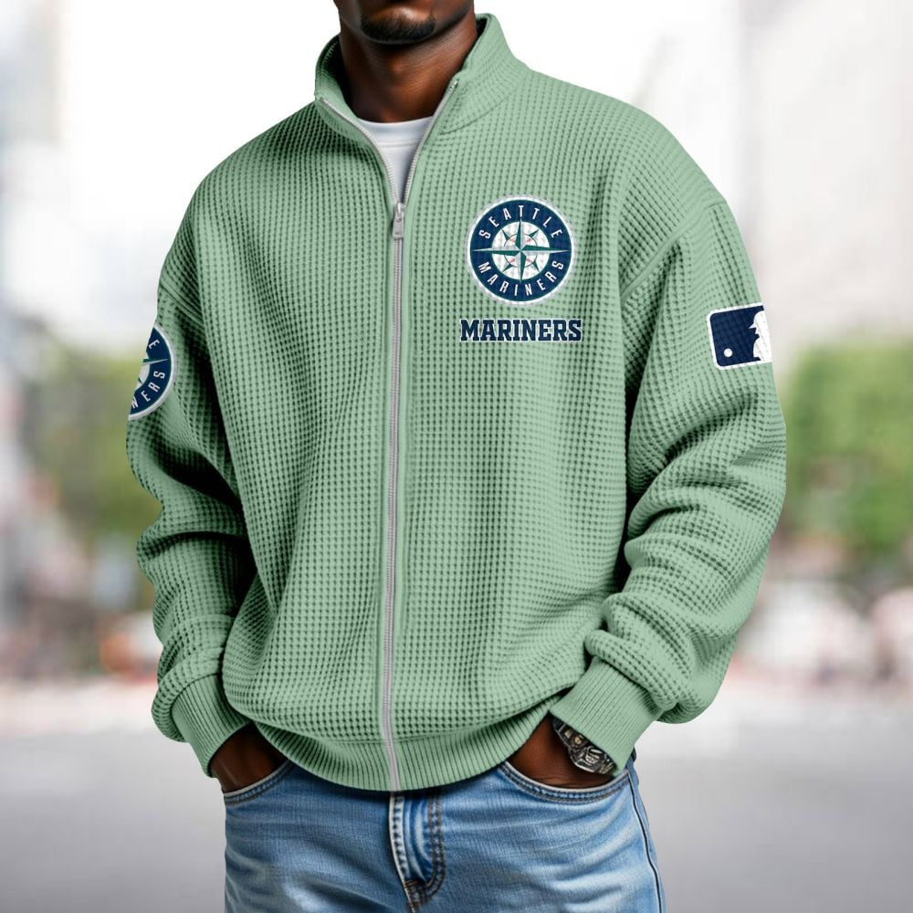 SEA x MLB Waffle Zip-Up Sweatshirt DatND DVT