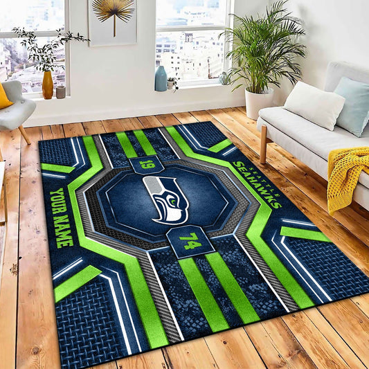 SEA x NFL Custom Rug DatND DVT
