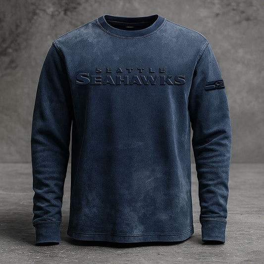 SEA x NFL Embossed SweatShirt DATND TANTD