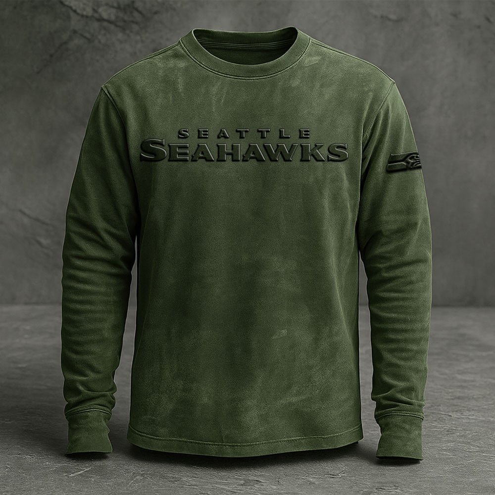 SEA x NFL Embossed SweatShirt DATND TANTD