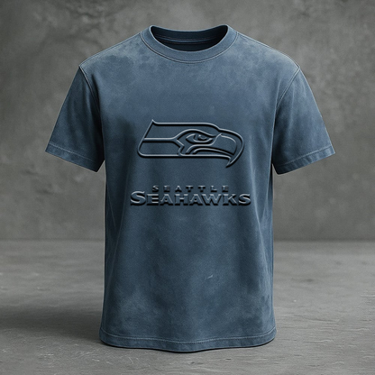 SEA x NFL Embossed T-Shirt DATND TANTD